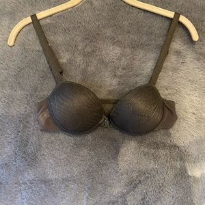 Wonderbra Black Front Clasp 34B